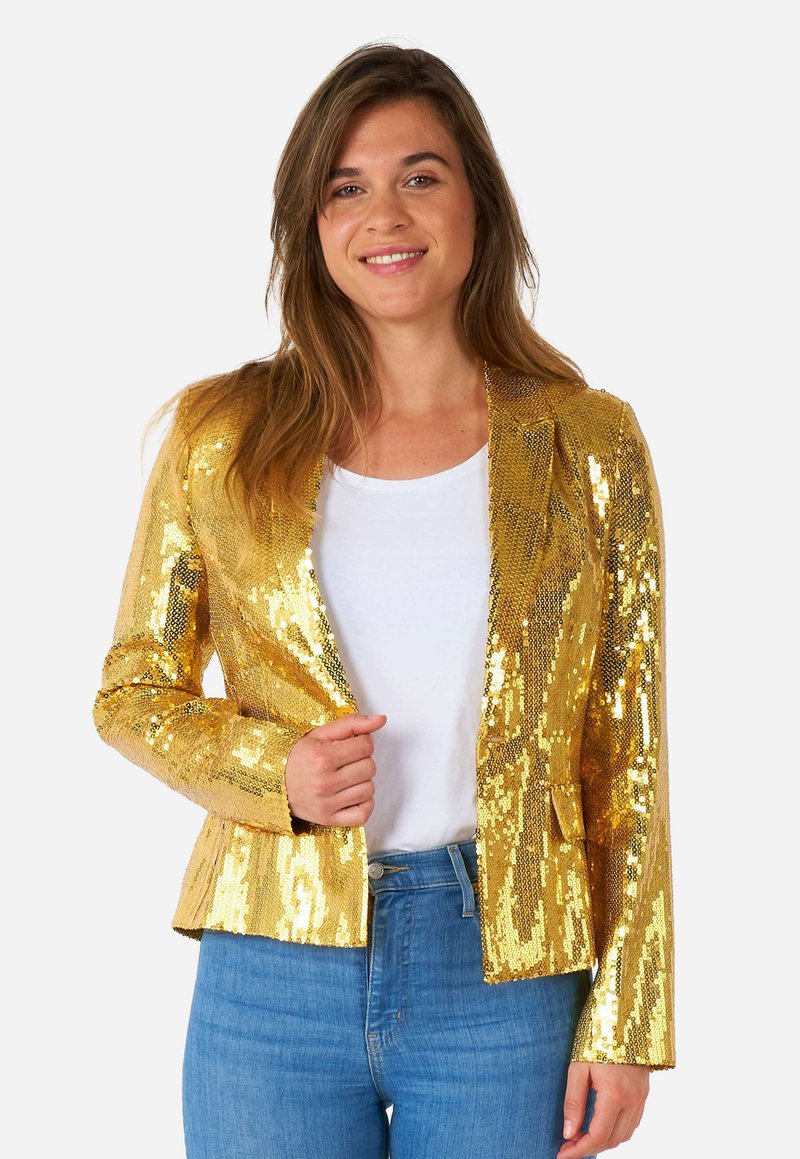 Suitmeister - SEQUINS  - Bleizers - gold, Palielināt