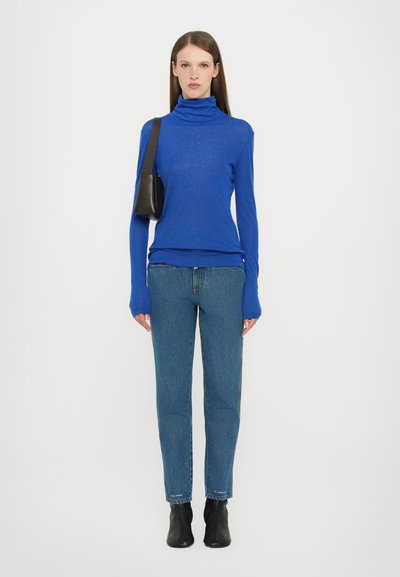 CLOSED TURTLE NECK - Top s dlhým rukávom - galaxy blue
