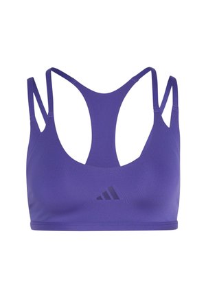 adidas Performance, - Stanik sportowy z lekkim wsparciem