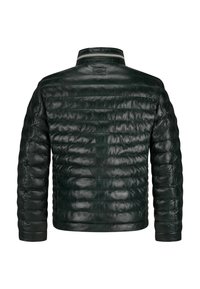 Milestone MSCORTINO - Lederjacke - dunkelgrün