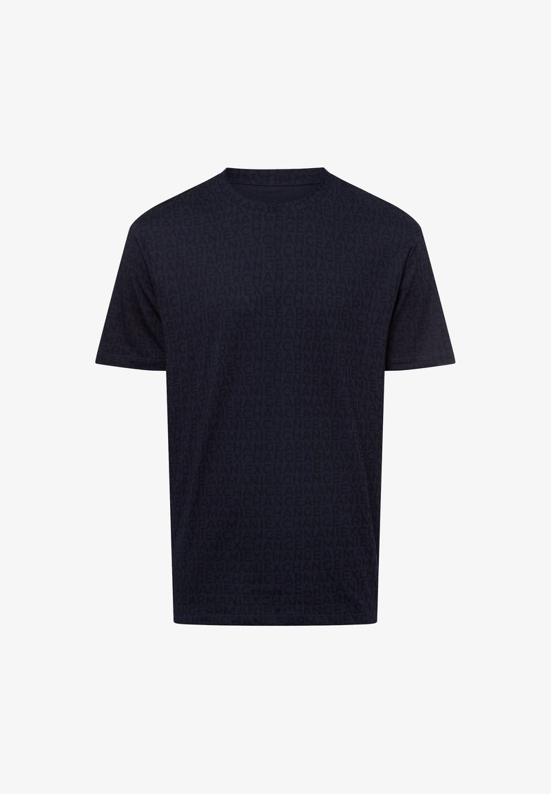 Armani Exchange T-shirt con stampa - indigo