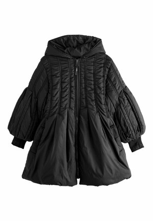 smALLSAINTS, REGULAR FIT - SEAM MID LENGTH BUBBLE HEM PADDED COAT - Talvitakki - black