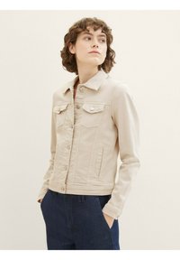 TOM TAILOR Denim jacket - cold beige