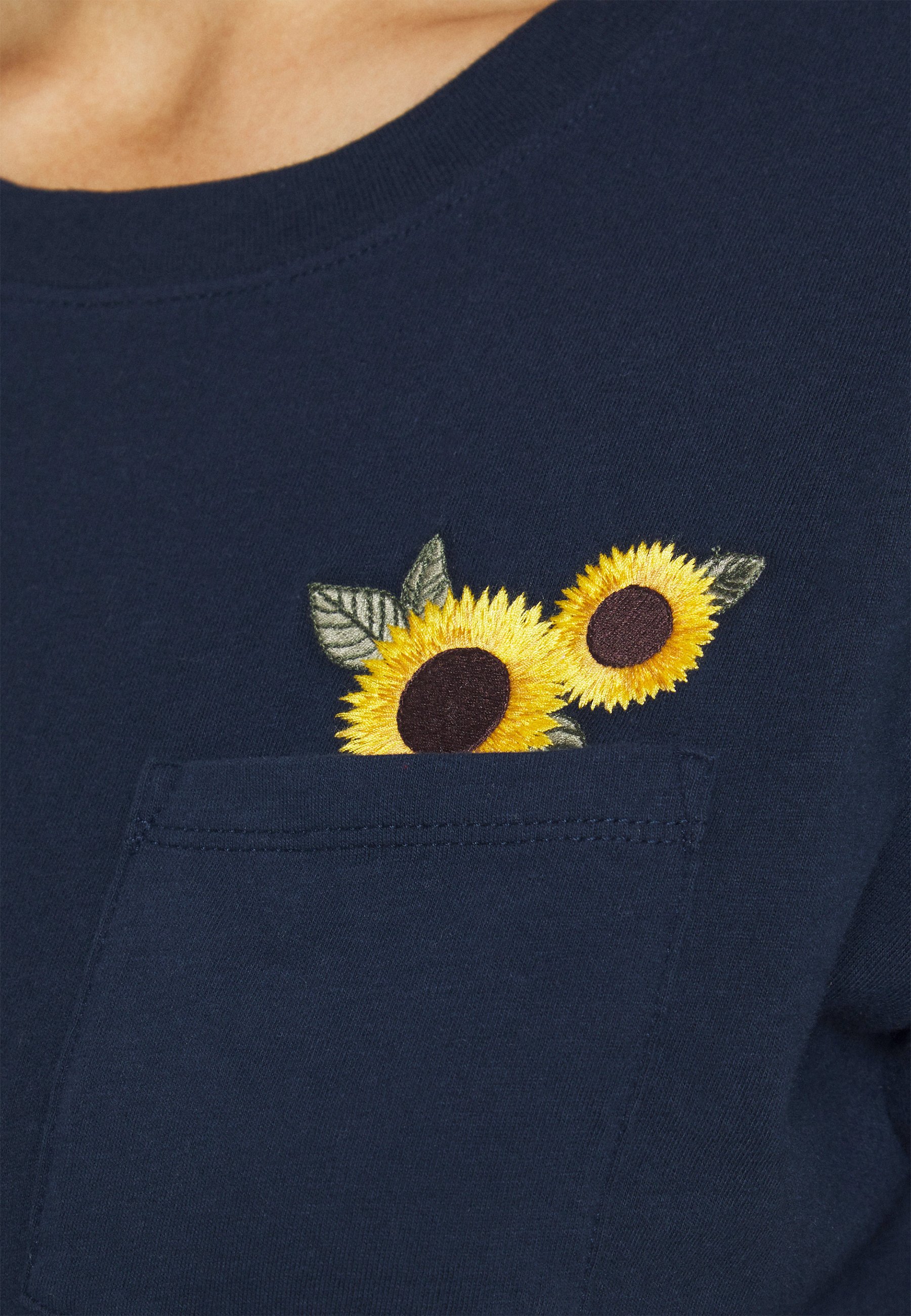 Hollister Co. Basic T-shirt - navy/blue 