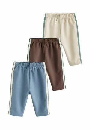 Next, REGULAR FIT - BABY STRAIGHT LEG JOGGERS 3 PACK  . - Stoffhose - blue/green