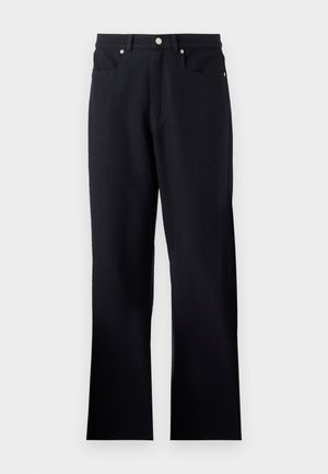 Won Hundred CASE HERRINGBONE - Stoffhose - black