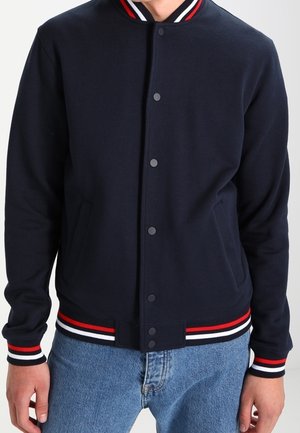 Sweater met rits - dark blue