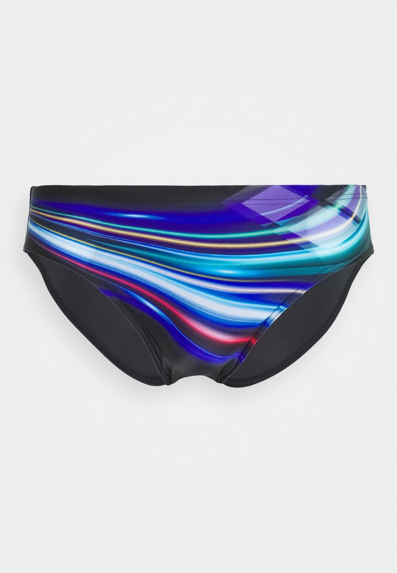 Herren Badehosen | Arena FLASHING LIGHTS BRIEF Badehose Slip black/royal/multi/schwarz - JA01637 Herren Badehosen | Arena FLASHING LIGHTS BRIEF Badehose Slip black/royal/multi/schwarz - JA01637