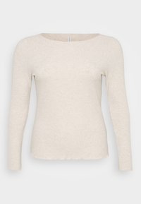 CARDORLI BOAT NECK - Camisola - pumice stone melange