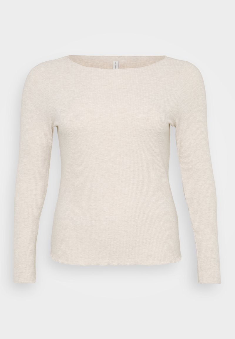 ONLY Carmakoma Trui beige mêleerd ONLY Carmakoma Trui beige mêleerd