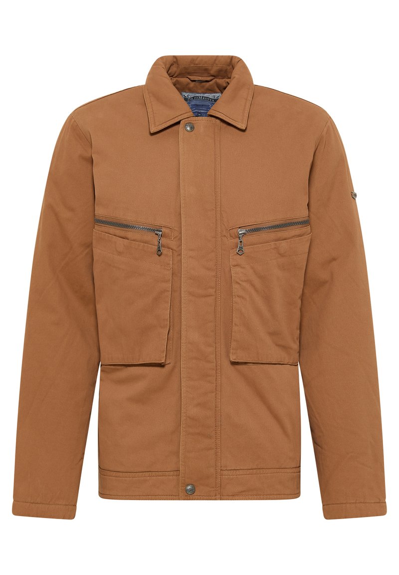 dreimaster Winterjas zandkleur