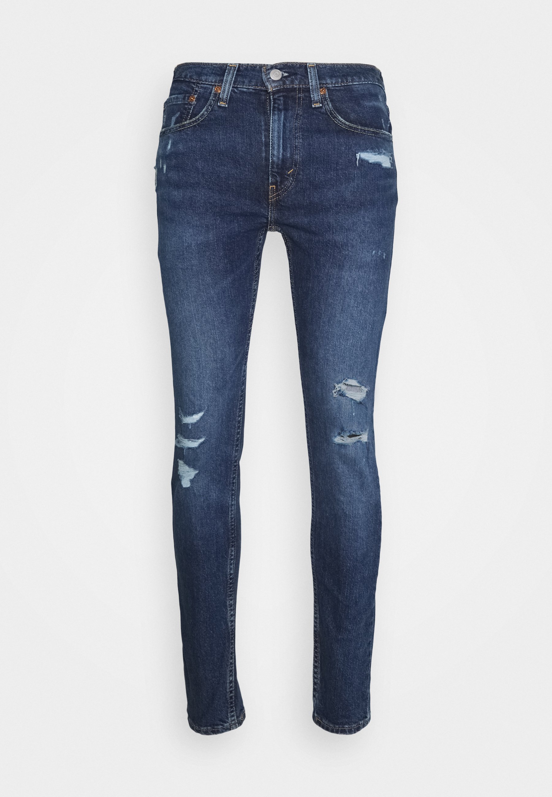 Levi's® 519™ SKINNY HI BALL - Aptempti džinsai - blue denim/mėlynų džinsų -  Zalando.lt