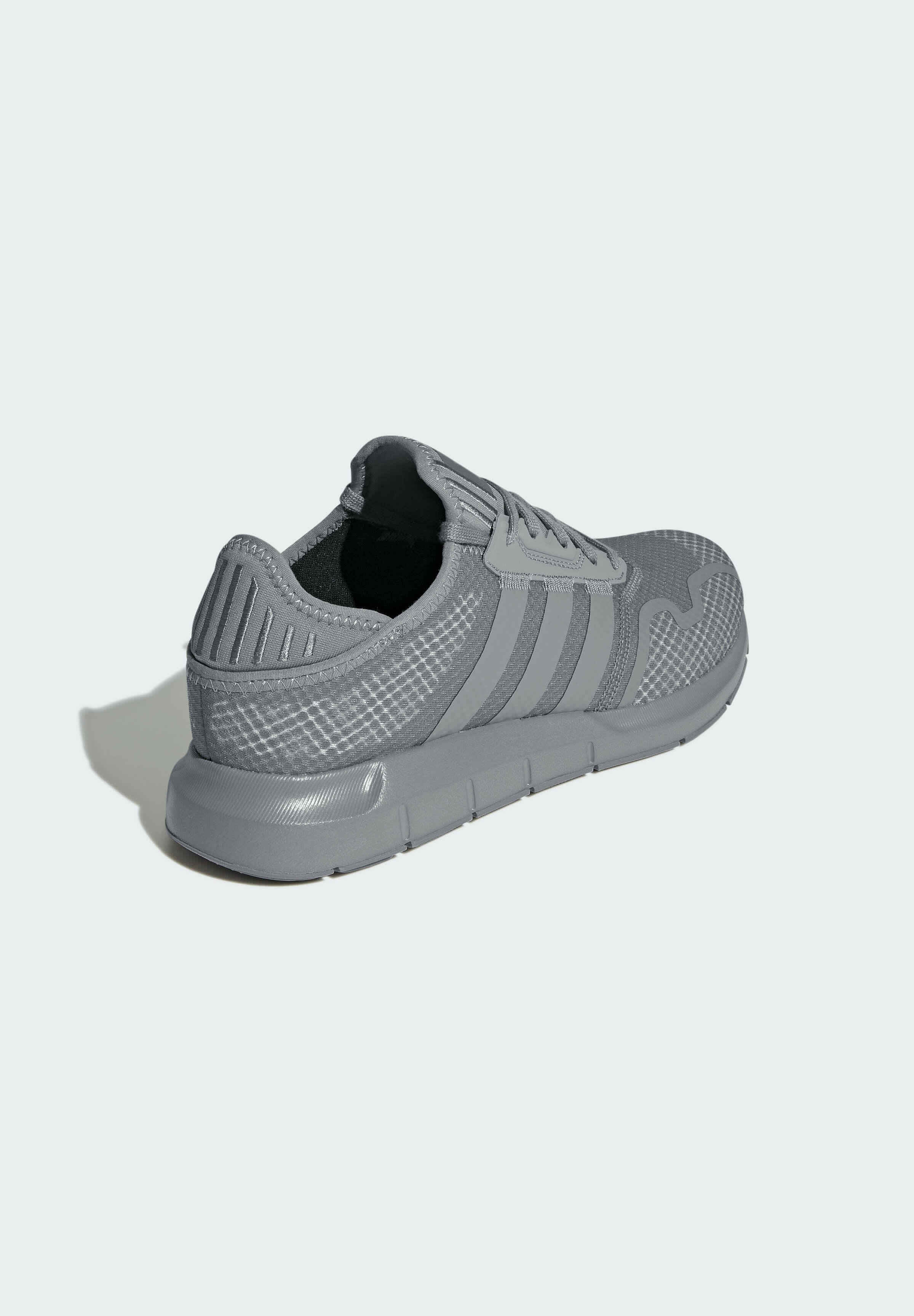 adidas grey swift run x trainers