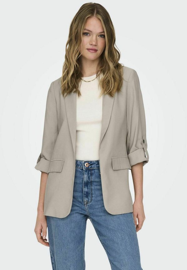 LOCKER GESCHNITTEN REVERSKRAGEN - Kurzmantel - pure cashmere