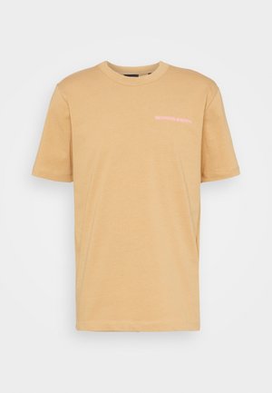 Scotch & Soda Camiseta básica - sand