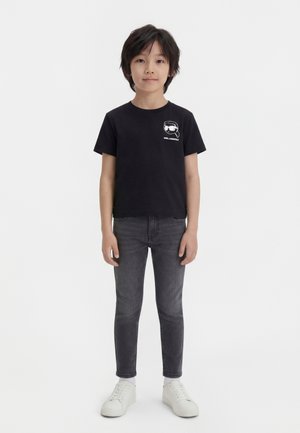 UNISEX - Trükipildiga T-särk - black