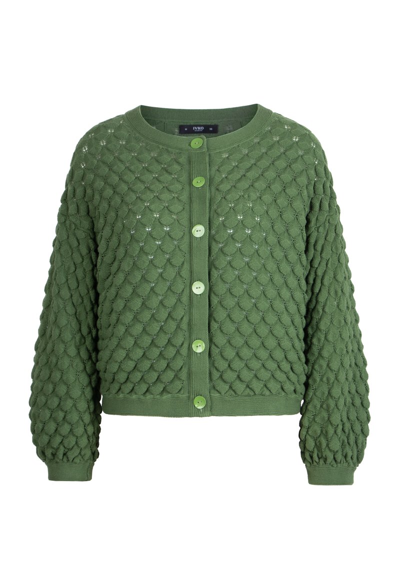 Ivko STRUCTURE PATTERN - Vest - green/groen - Zalando.nl