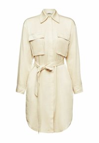 Esprit MIT GÜRTEL - Blusenkleid - sand