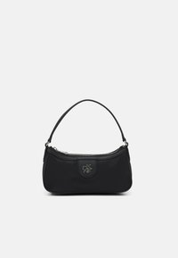 CAROL - EW BAGUETTE - Mala de mão - black/silver-coloured
