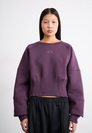 WAISTED - Sweatshirt - plum