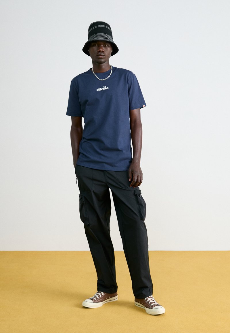 Ellesse OLLIO 2 PACK - T-shirts basic - navy