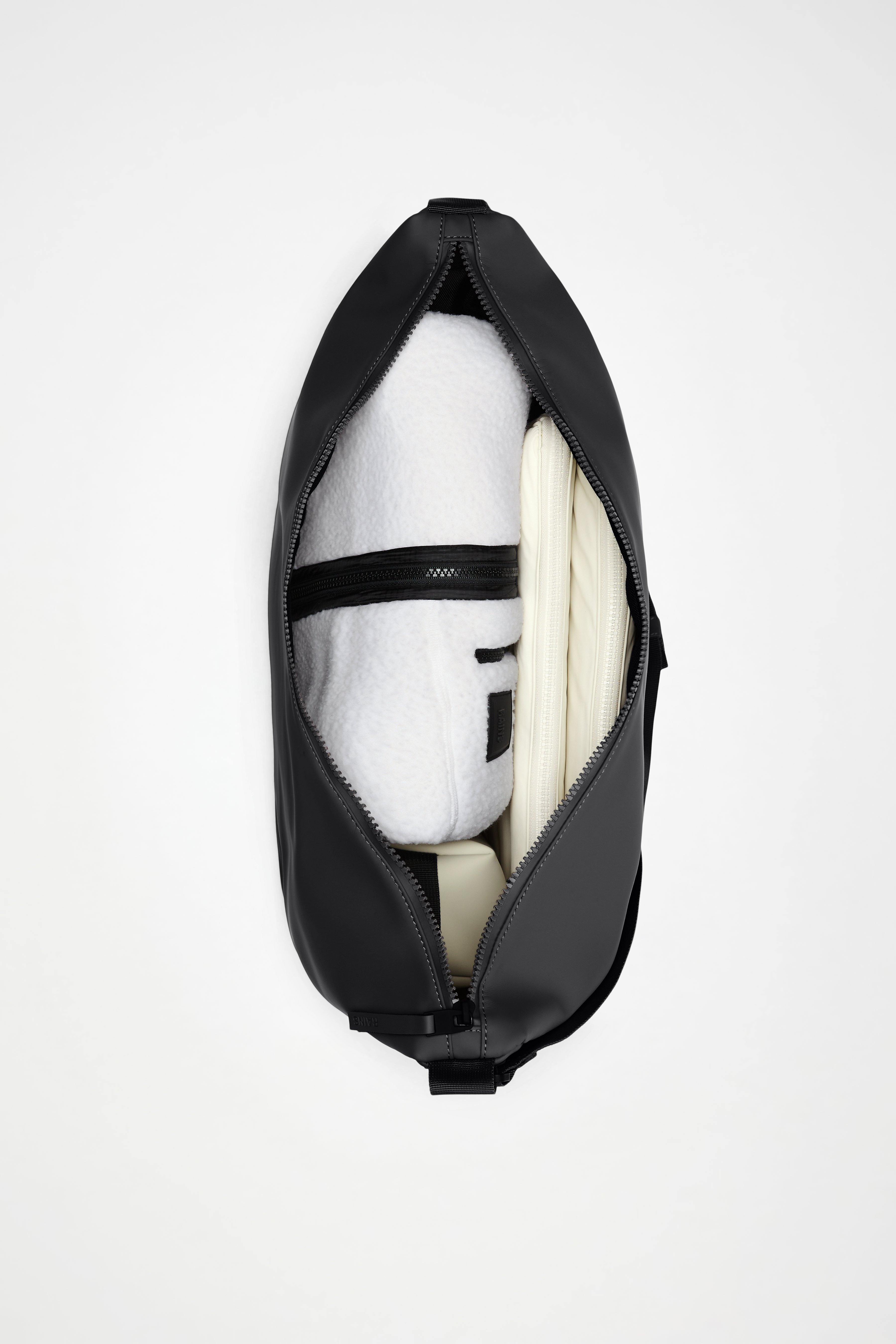 Rains VALERA SHOULDER BAG UNISEX - Shopper - black/zwart - Zalando.nl