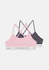 2-PACK SIGNATURE REPEAT LOGO UNDERBAND BRALETTES - Σουτιέν με μπανέλα - bonita pink/breton
