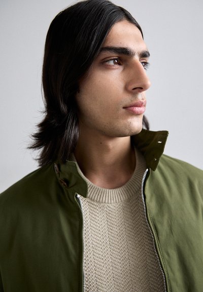 PS Paul Smith MENS STAND COLLAR HARRINGTON - Suvejakk - greens