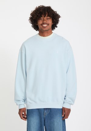 SINGLE TW CREW - Sweatshirt - light blue acid