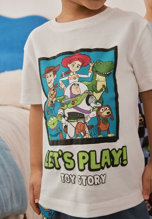 Next, REGULAR FIT - TOY STORY 2 PACK SET - Nattøj sæt - black/green/blue/whie