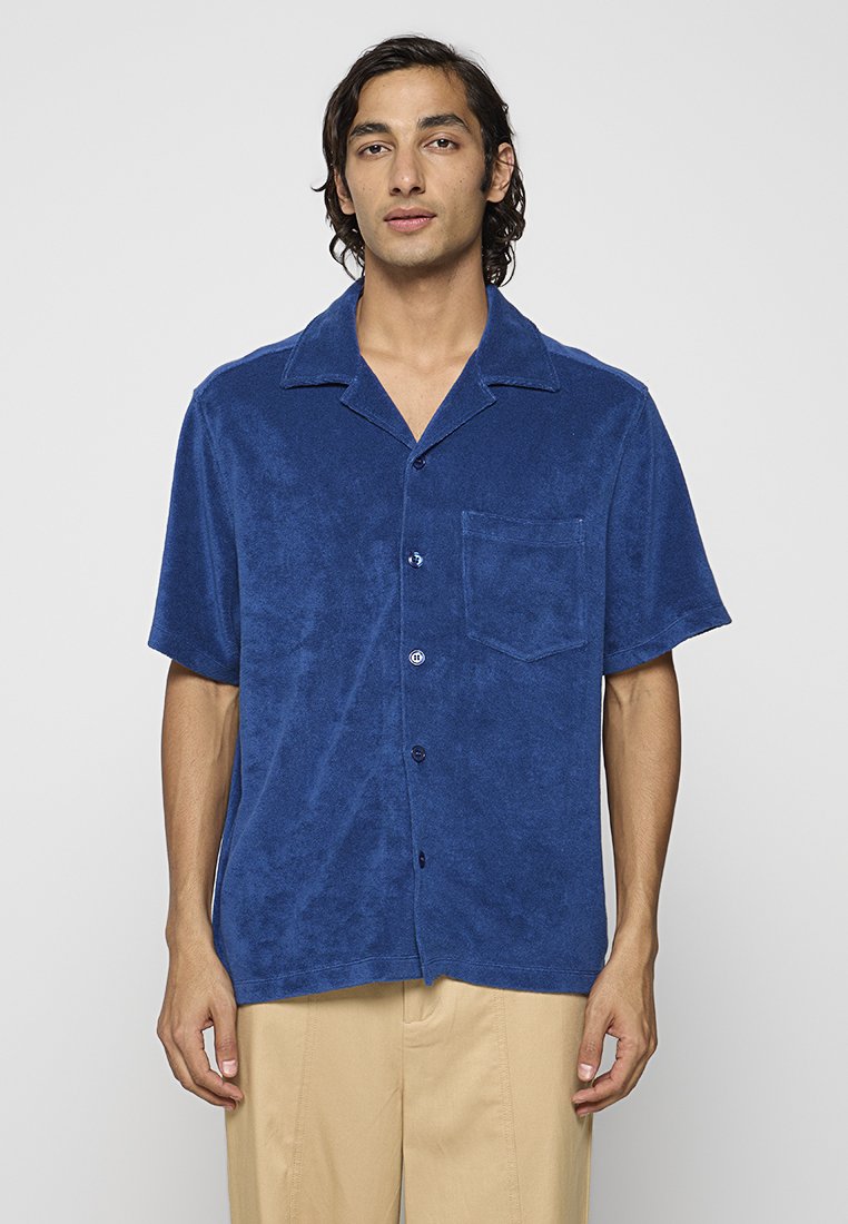 J.LINDEBERG Overhemd koningsblauw