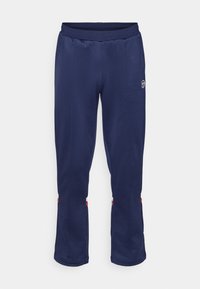 Unselected, navy/red ochre