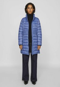 VILA Cappotto invernale - bijou blue