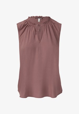 QS, Blouse - aubergine