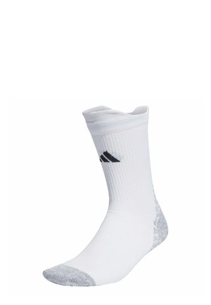 FOOTBALL GRIP CREW LIGHT - Sports socks - white/black