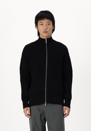 Selected Homme SLHDRY RELAXED FULL ZIP - Gilet - black
