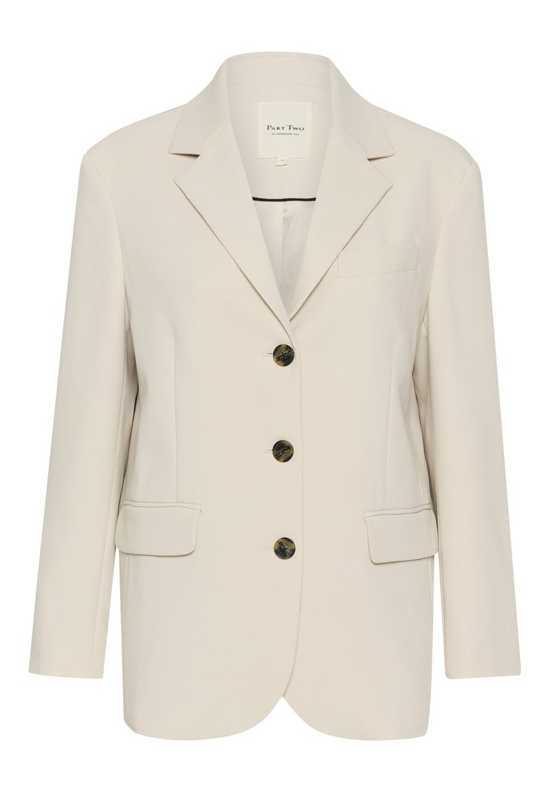 Part Two Halflange jas beige