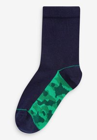 Next SEVEN PACK OLDER - Zoknik - navy camouflage footbed