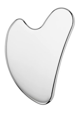 GUA SHA EDELSTAHL | STAINLESS STEEL - Gesichtspflege Zubehör - silber