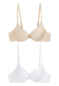 Next - CARA PUSH UP PLUNGE BRAS 2 PACK - Push-up BH - beige Thumbnail-Bild 1