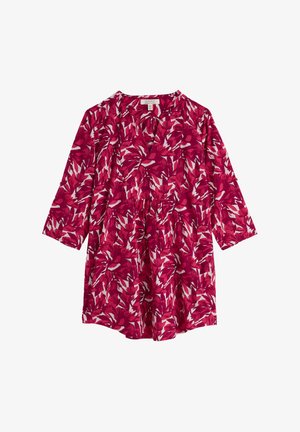 Seasalt Cornwall, SEASALT CORNWALL OP ART TUNIC - Tunic - abstract protea bright radish
