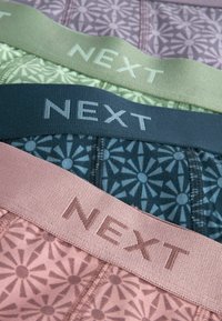 Next PATTERN FOUR PACK - Bokserit - blue purple mineral pattern