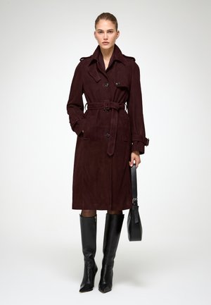 Trenchcoat - bordeaux