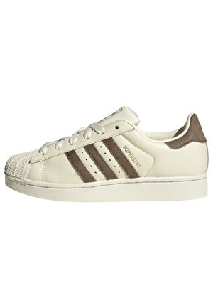 SUPERSTAR II W - Športni copati - off white/earth strata/off white