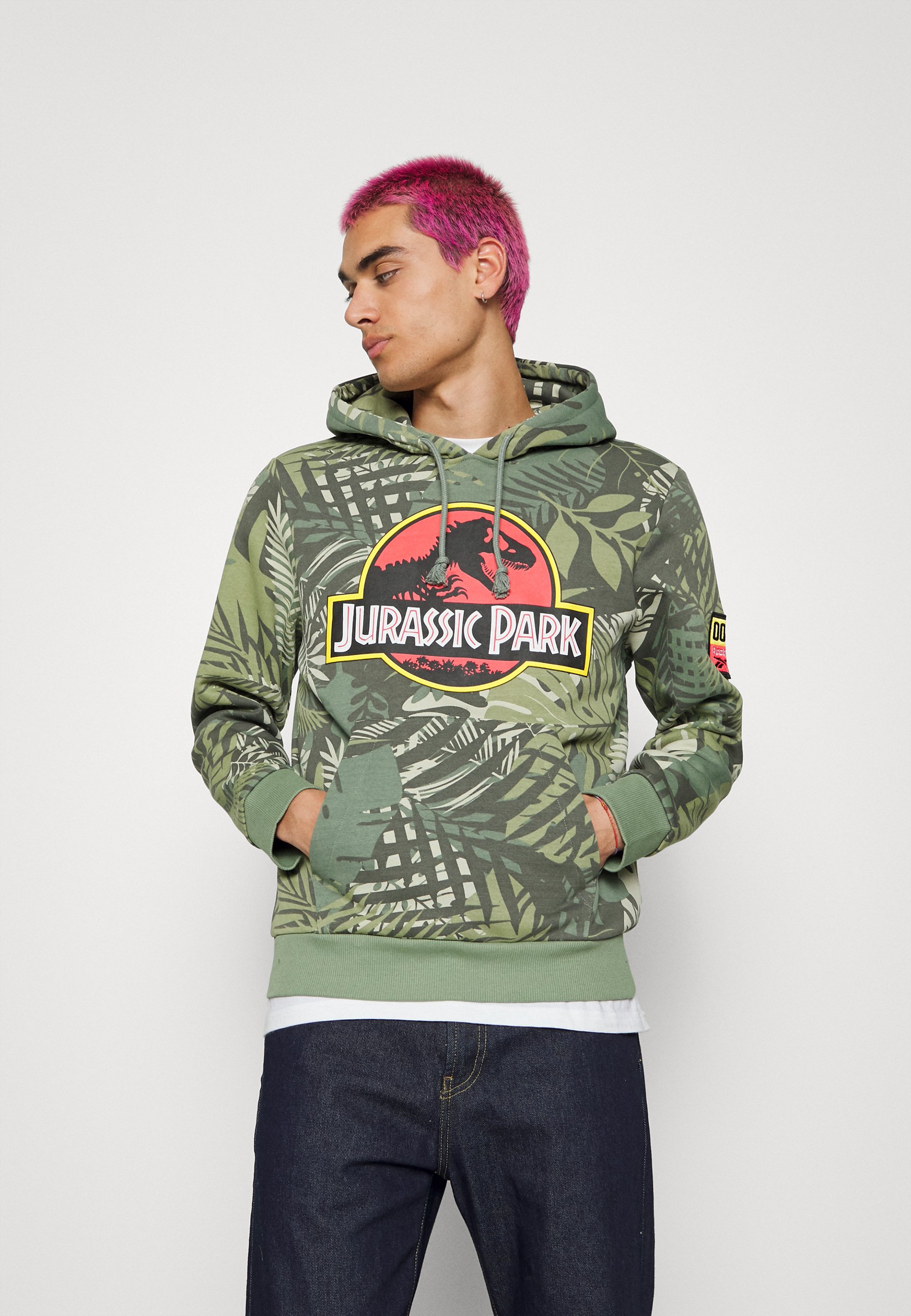 Reebok Classic HOODIE - Sudadera - vintage green/verde - Zalando.es