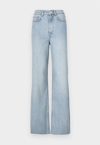 TTWIDELEG - Wide Leg - clean light stone blue denim