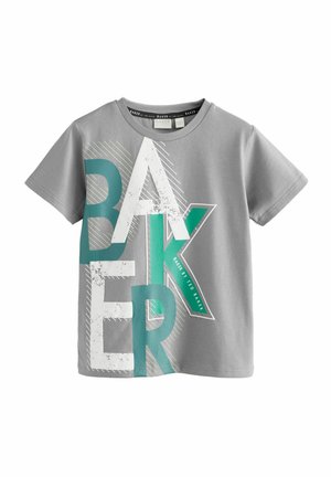 REGULAR FIT-GRAPHIC - T-shirt con stampa - grey