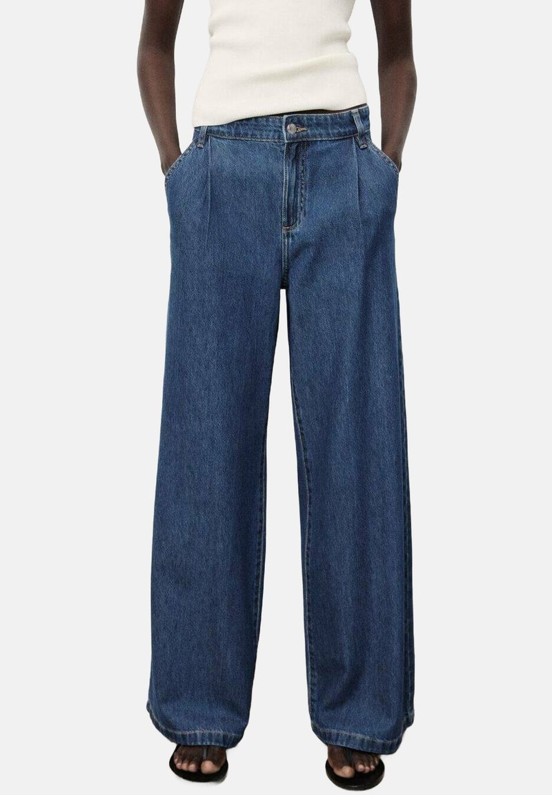 Mango - Wide leg - blue, Vergroten