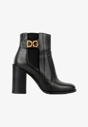Dolce&Gabbana, Boots à talons - black