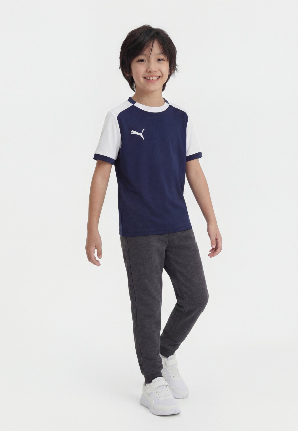 PUMA TEAMLIGA26 MATCHDAY JERSEY JR UNISEX - Camiseta deportiva - navy/white